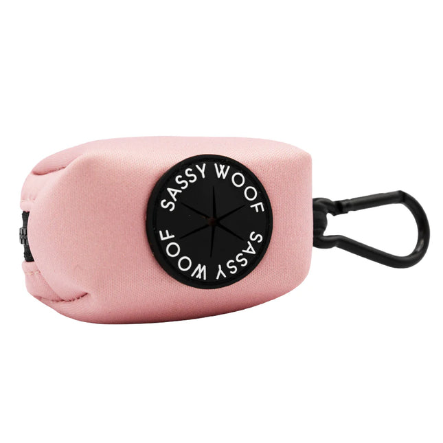 Sassy Woof Bag Holder - Dusty Rose