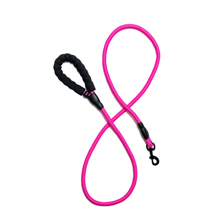 Bark Appeal Rope Leash 6” - Pink