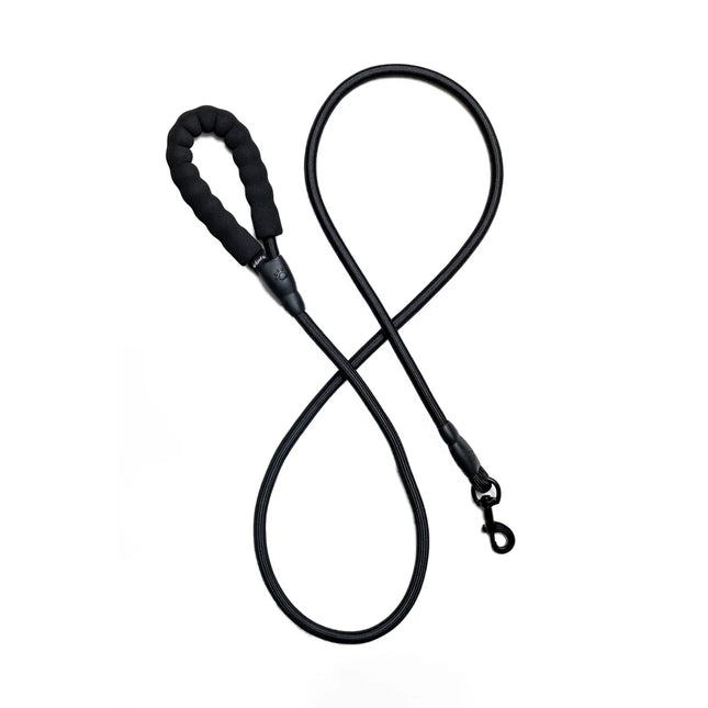 Bark Appeal Rope Leash 6” - Black