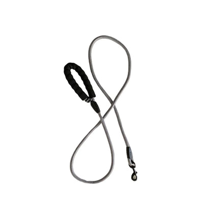 Bark Appeal Rope Leash 6” - Gray
