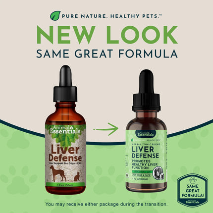 Animal Essentials Liver Defense Herbal Tonic Blend 2oz