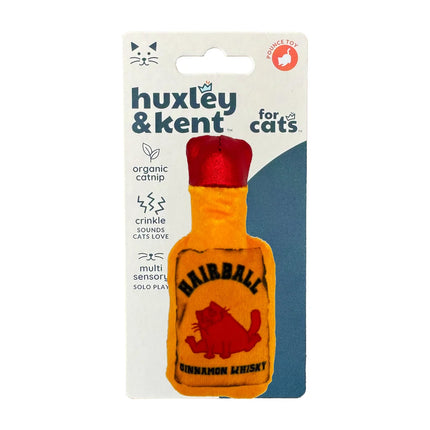 Huxley & Kent Hairball Cinnamon Whiskey catnip toy