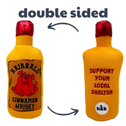 Huxley & Kent Hairball Cinnamon Whiskey catnip toy