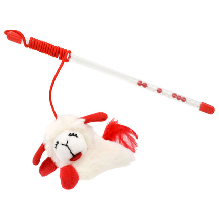 Lamb Chop Catnip Wand Toy