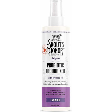 Skouts Honor Probiotic Deodorizer for Dogs & Cats - Lavender