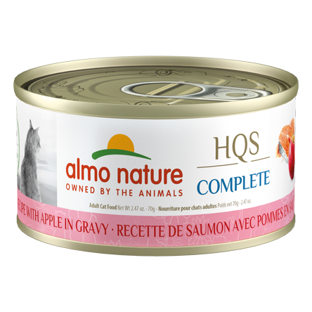 Almo Nature Cat Salmon with Apple in Gravy 2.47 oz