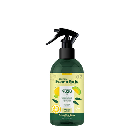 TropiClean Essentials Yuzu & Melon - Refreshing Spray for Dogs