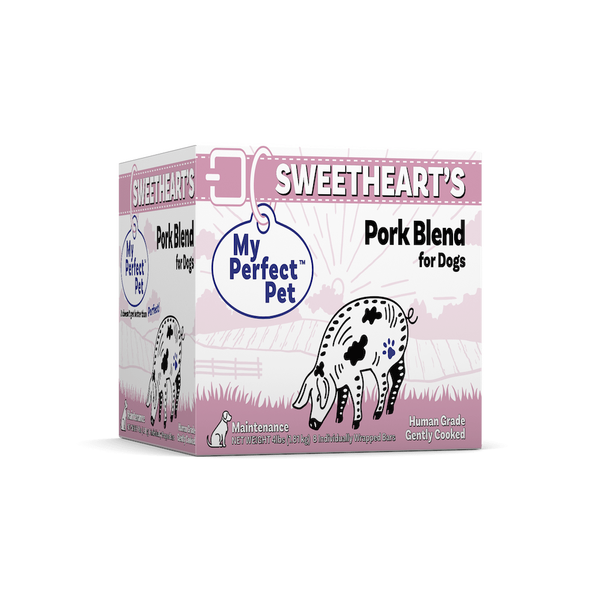 My Perfect Pet Sweetheart's Pork 4lb box