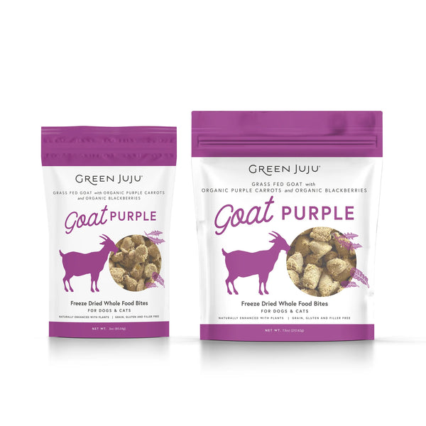 Green Juju: Whole Food Bites - Goat Purple 3oz