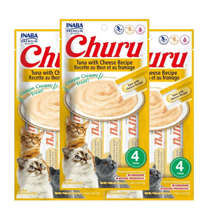 Churu - Tuna Recipe with Cheese Puree 4 pack