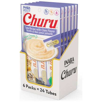Churu - Tuna Recipe with Clam Puree 4 pack