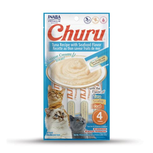 Churu - Tuna Recipe with Seafood Puree 4 pack