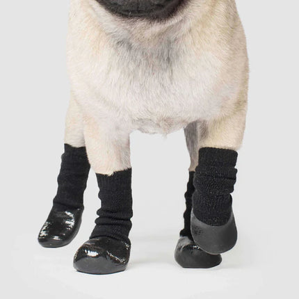 Canada Pooch - Slouchy Socks Black