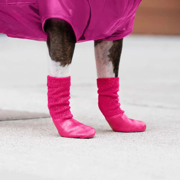 Canada Pooch - Slouchy Socks Pink