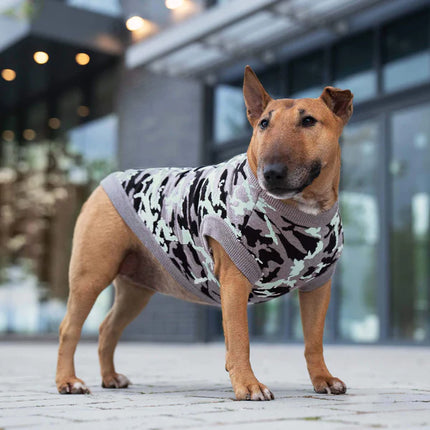 Canada Pooch - Glow In the Dark Camo Dog Sweater