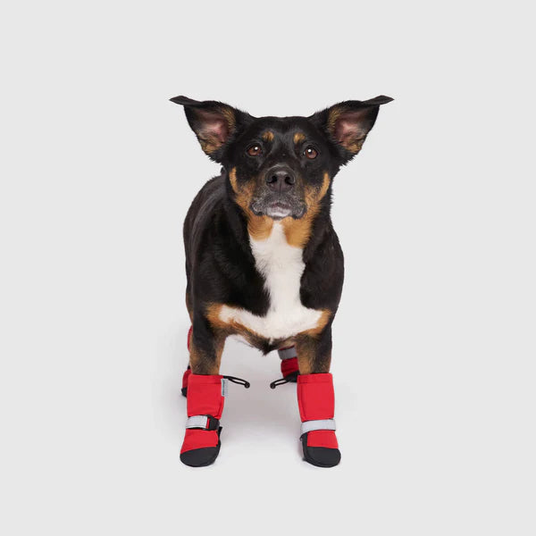 Canada Pooch Soft Shield Dog Boots - Red