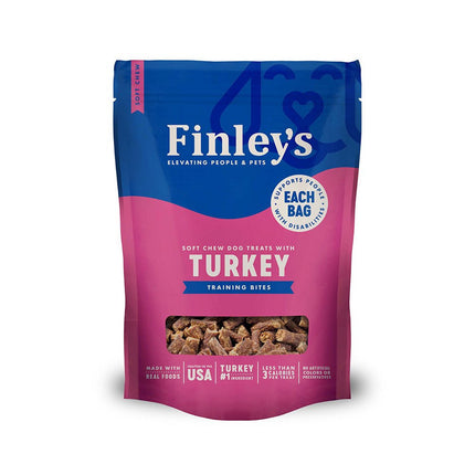 Finley's Soft Chew Training Bites - Turkey 6oz