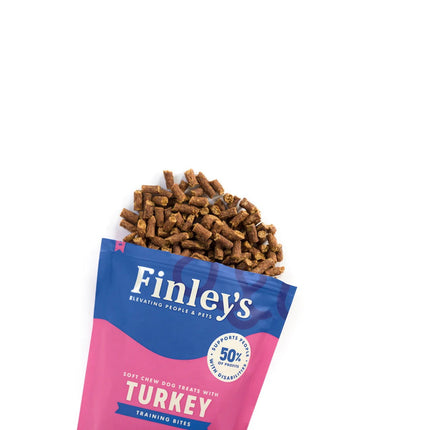 Finley's Soft Chew Training Bites - Turkey 6oz