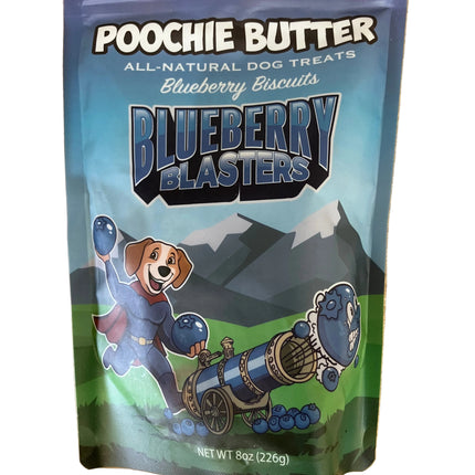 Dilly's Poochie Butter Blueberry Blasters