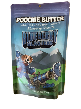 Dilly's Poochie Butter Blueberry Blasters
