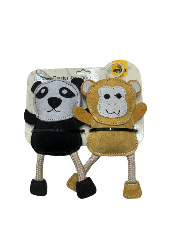 Advance Pet Products 2 PC Besties - Panda & Monkey