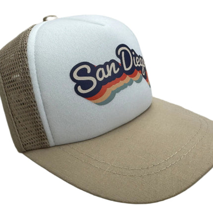 Puplid Hunter Tan Trucker Hat for Dogs - The  "San Diego"