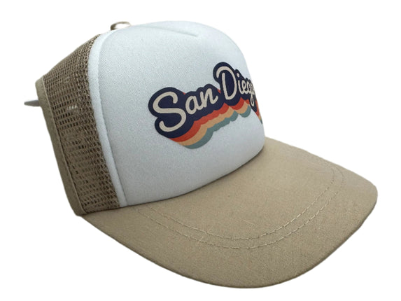 Puplid Hunter Tan Trucker Hat for Dogs - The  "San Diego"