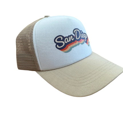 Puplid Hunter Tan Trucker Hat for Humans - The "San Diego"