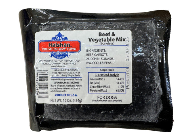 Halshan Beef & Vegetable