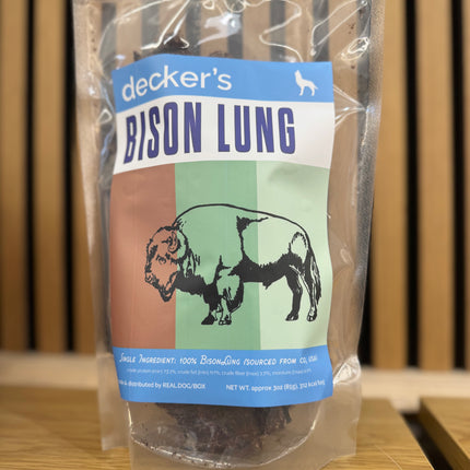 Decker's Bison Lung 3oz