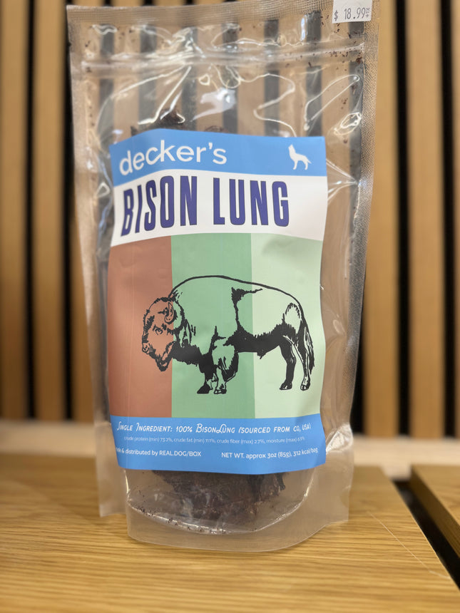 Decker's Bison Lung 3oz