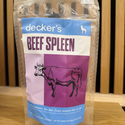 Decker's Beef Spleen 2oz