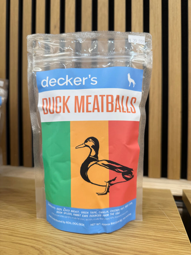 Decker's Duck Meatballs 8oz