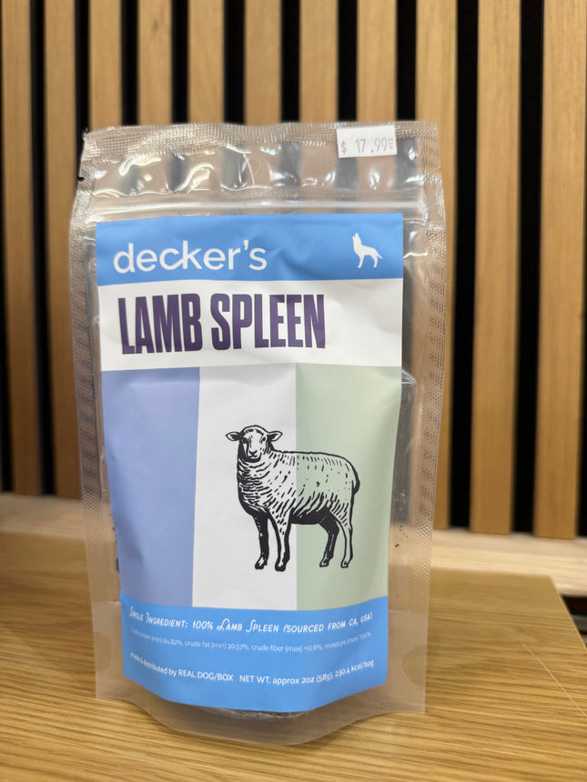 Decker's Lamb Spleen 2oz
