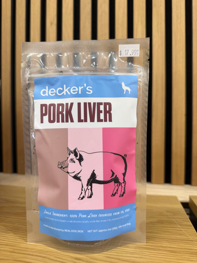 Decker's Pork Liver 2oz