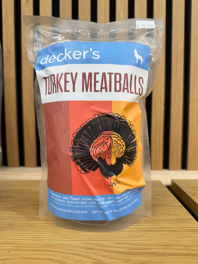 Decker's Turkey Meatballs 8oz