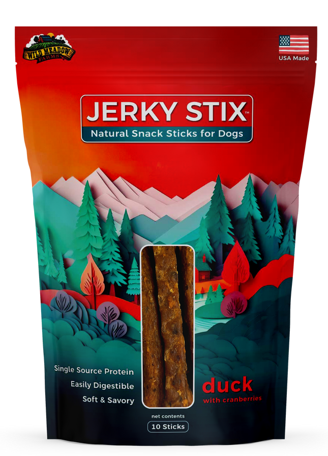 Wild Meadow Farms Jerky Stix - Duck with Cranberries