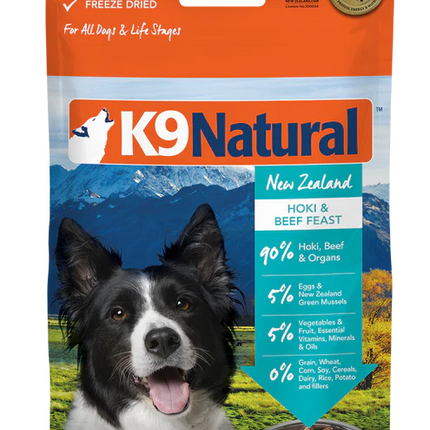 K9 Natural Hoki & Beef Feast Dog food