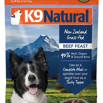 K9 Natural Beef Feast Dog food
