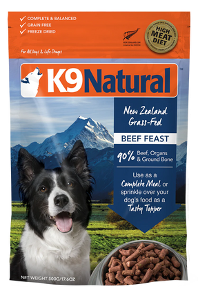 K9 Natural Beef Feast Dog food