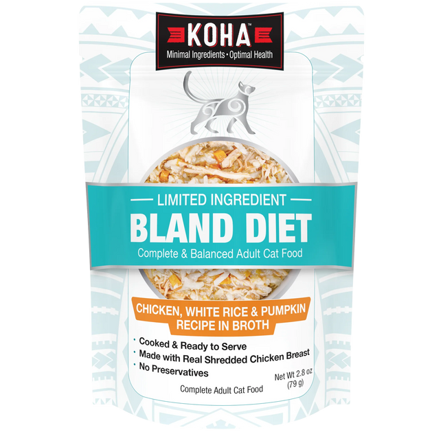 Koha Cat Bland Diet Chicken & White rice with Pumpkin Recipe 2.8oz