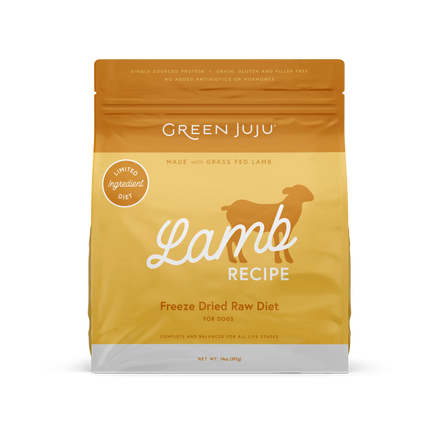Green Juju Lamb Freezedried 14oz