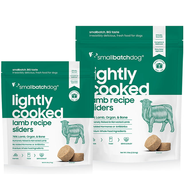 Smallbatch Dog Lightly Cooked Lamb 2lb