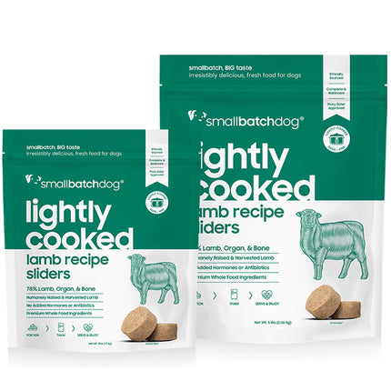 Smallbatch Dog Lightly Cooked Lamb 5lb