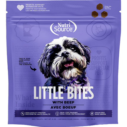 NutriSource Little Bites Beef 6oz