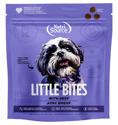 NutriSource Little Bites Beef 6oz