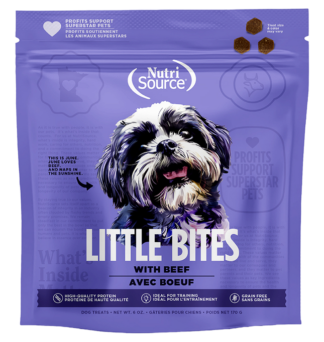 NutriSource Little Bites Beef 6oz