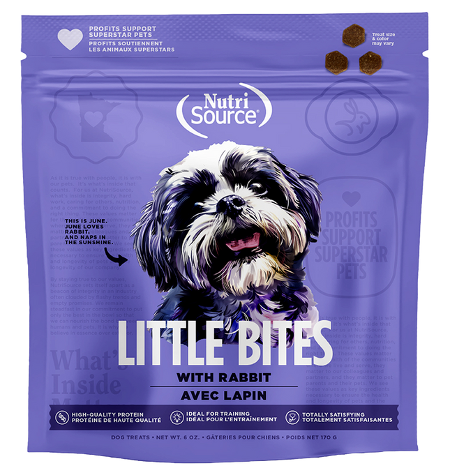 NutriSource Little Bites Rabbit 6oz