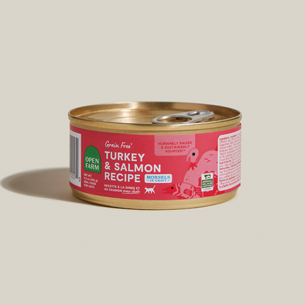 Open Farm - Turkey & Salmon Morsels in Gravy 5.3oz