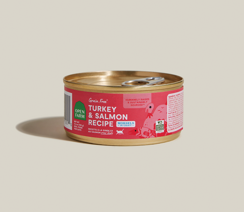 Open Farm - Turkey & Salmon Morsels in Gravy 5.3oz